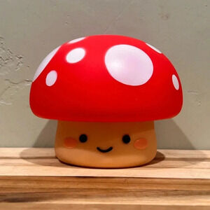 Mimicoco Warm White Mushroom Moodlight Made Of Soft Silicone. New In Box.